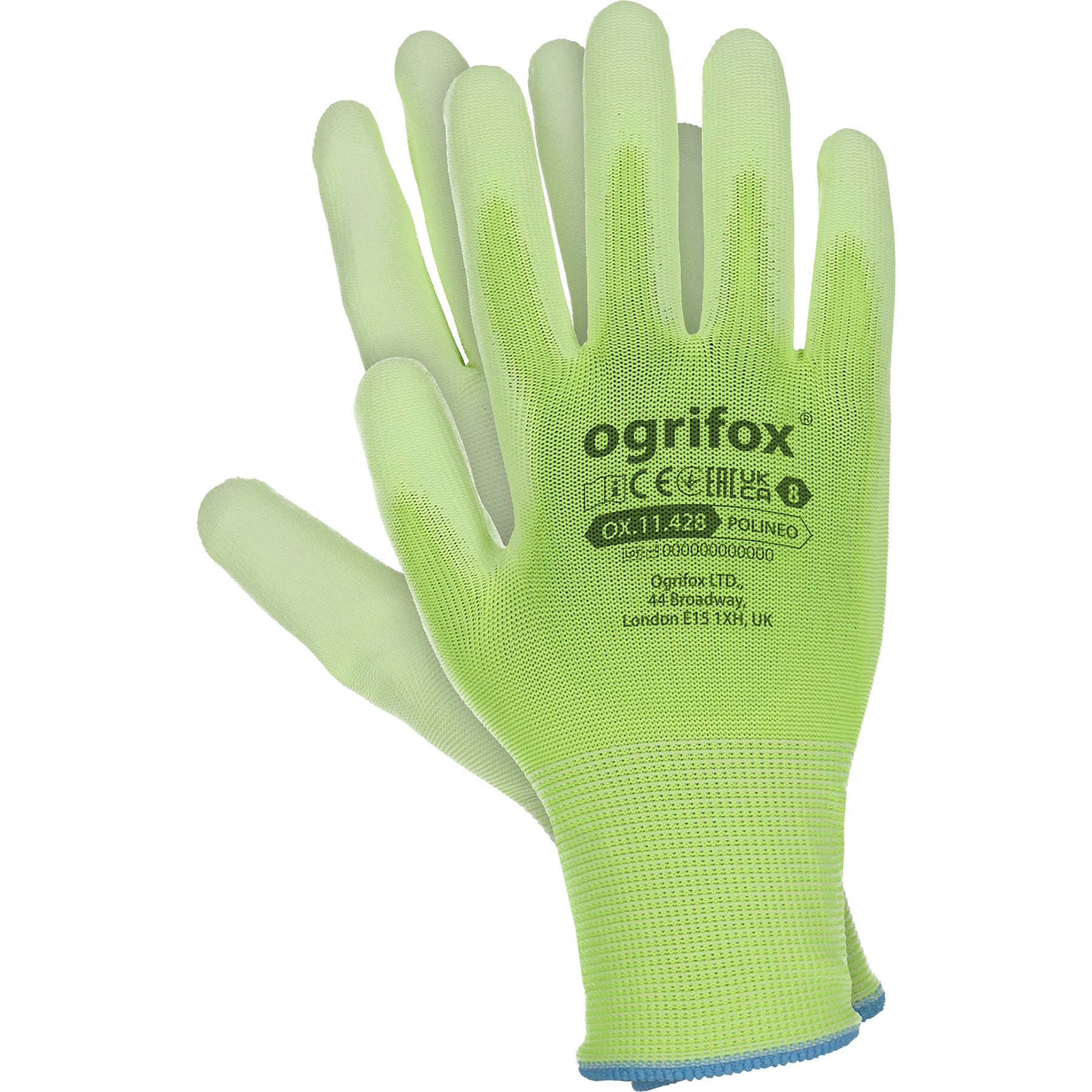 Máčané pracovné rukavice REPO OX NEO YELLOW Máčané pracovné rukavice REPO OX NEO YELLOW