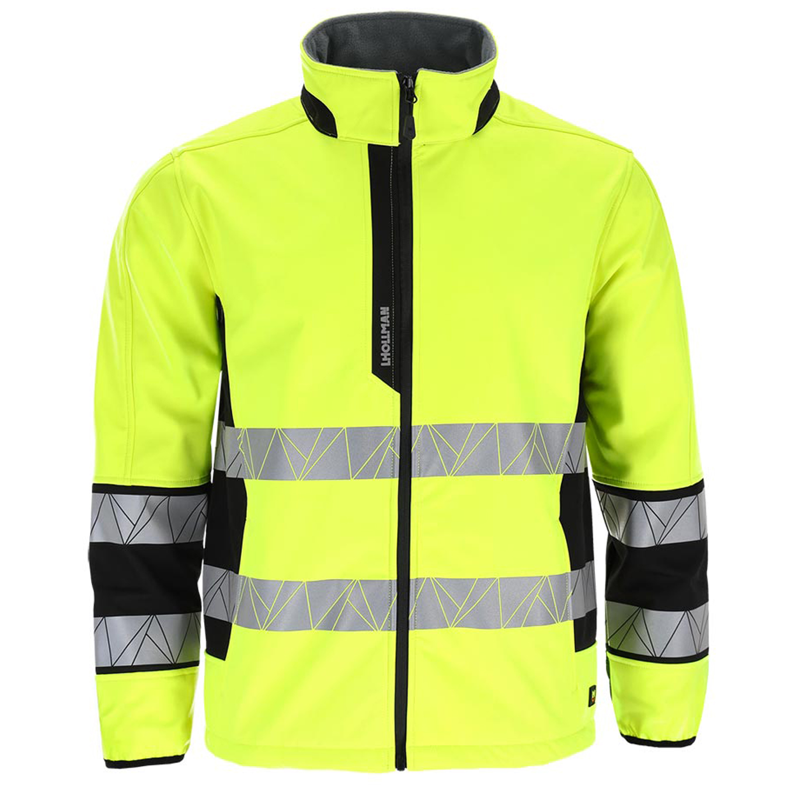 Reflexná softshellová pracovná bunda KRAST Reflexná softshellová pracovná bunda KRAST