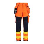 Reflexné montérkové nohavice GONNER ORANGE